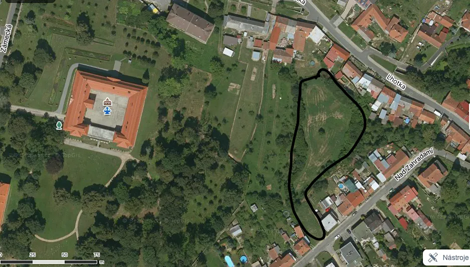 Prodej stavebního pozemku 3613 m²